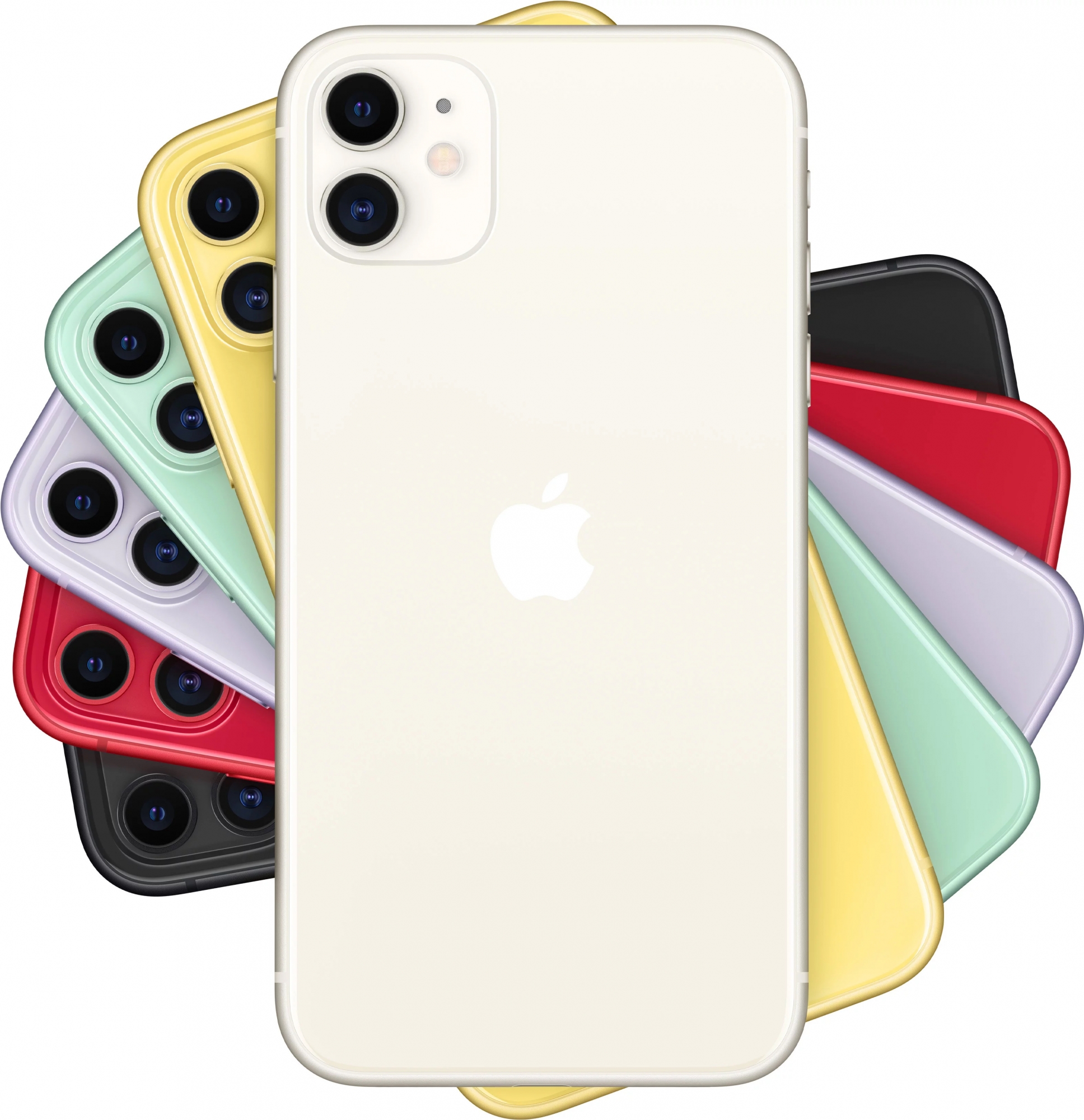 Смартфон Apple iPhone 11 64Gb White (MWLU2RU/A)