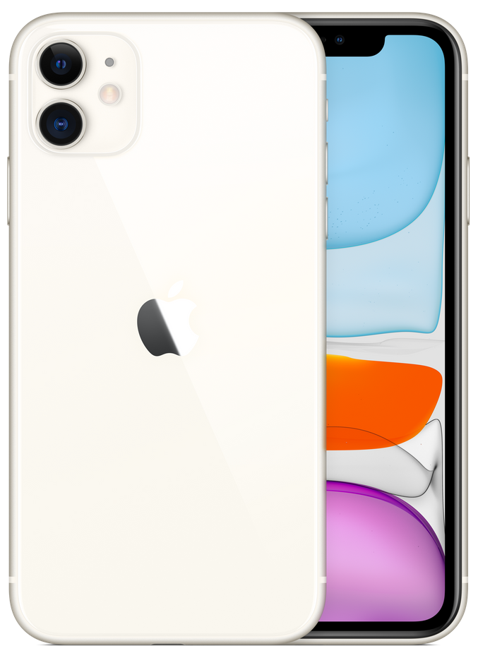 Смартфон Apple iPhone 11 64Gb White (MWLU2RU/A)