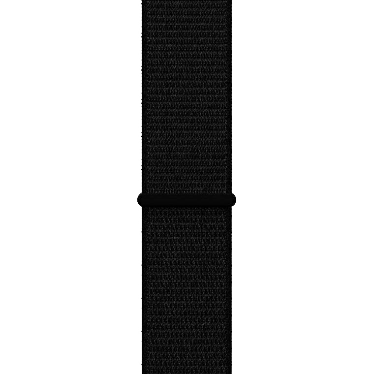 Ремешок для Apple Watch 38 мм / 40 мм нейлоновый, чёрный