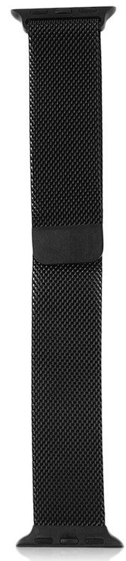 Ремешок для Apple Watch 38 мм / 40 мм миланский сетчатый браслет, Black