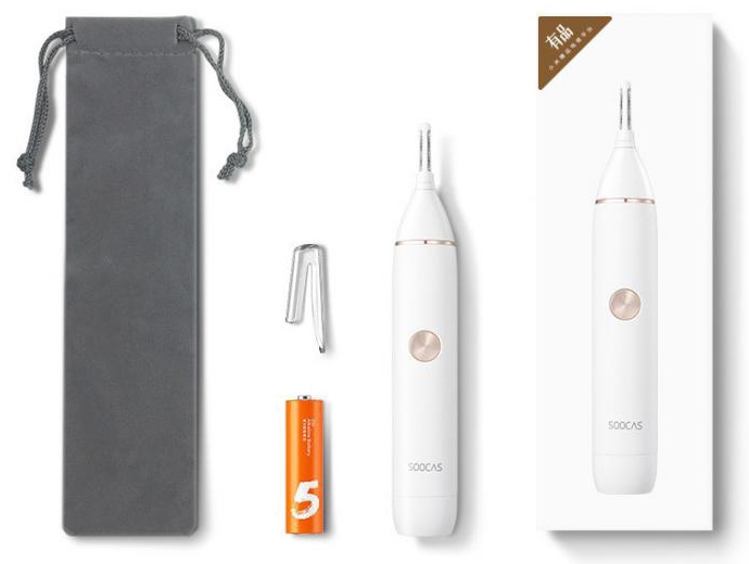 Триммер для носа и ушей XiaoMi Soocas Nose Hair Trimmer N1 White
