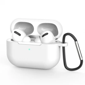 Чехол Silicone Case для наушников AirPods Pro 2, White