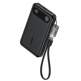 Внешний аккумулятор Anker 10000mAh 22.5W, Black (A1257P11)