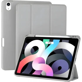 Чехол Smart Case With Pencil Holder для iPad Pro 12.9" 2020/2021/2022, Серый