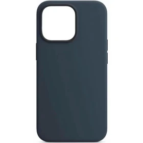 Накладка Silicone Case для iPhone 16 Pro, Тёмно-синяя