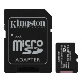 Карта памяти Kingston 32GB MicroSDHC Class 10 + SD адаптер 100мб/с
