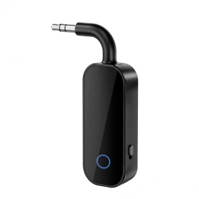 Bluethooth-ресивер Wiwu 2in1 Wireless Transmitter for Car Wi-AD001, Black