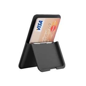 Чехол-бумажник Wiwu Magnetic Wallet With Stand MW-001, Чёрный