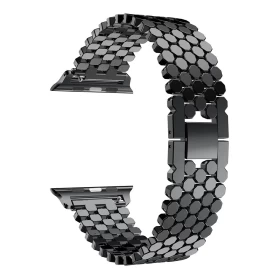 Ремешок Сота Металл для Apple Watch 38/40/41мм, Чёрный