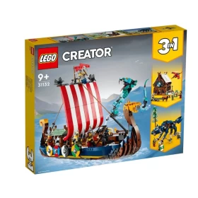 Конструктор LEGO Creator Корабль викингов и Змей Мидгарда 31132