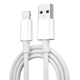 Кабель Wiwu USB to Lightning 1.2м, 2.4A, White (Wi-C006)