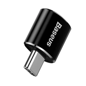 Переходник Baseus Adapter Converter USB-C - USB-A, Чёрный CATOTG-01