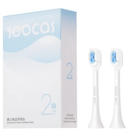 Сменные насадки для зубной щетки Soocare Soocas Soft X3/X3U/X5, белый