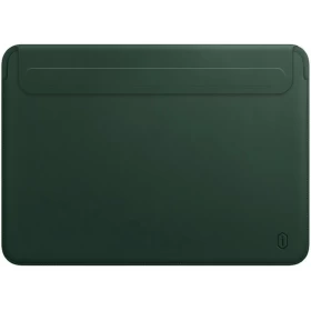 Чехол Wiwu Skin New Pro 2 Leather Sleeve для MacBook Pro 14.2 (2021), Тёмно-зеленый