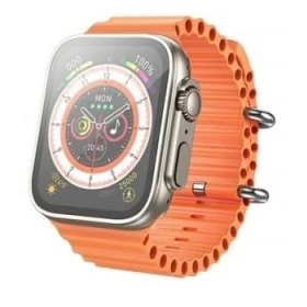 Умные часы Hoco Watch Y12 Ultra, Оранжевый ремешок