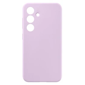 Накладка Silicone Case Logo для Samsung Galaxy S24 Ultra, Лиловая