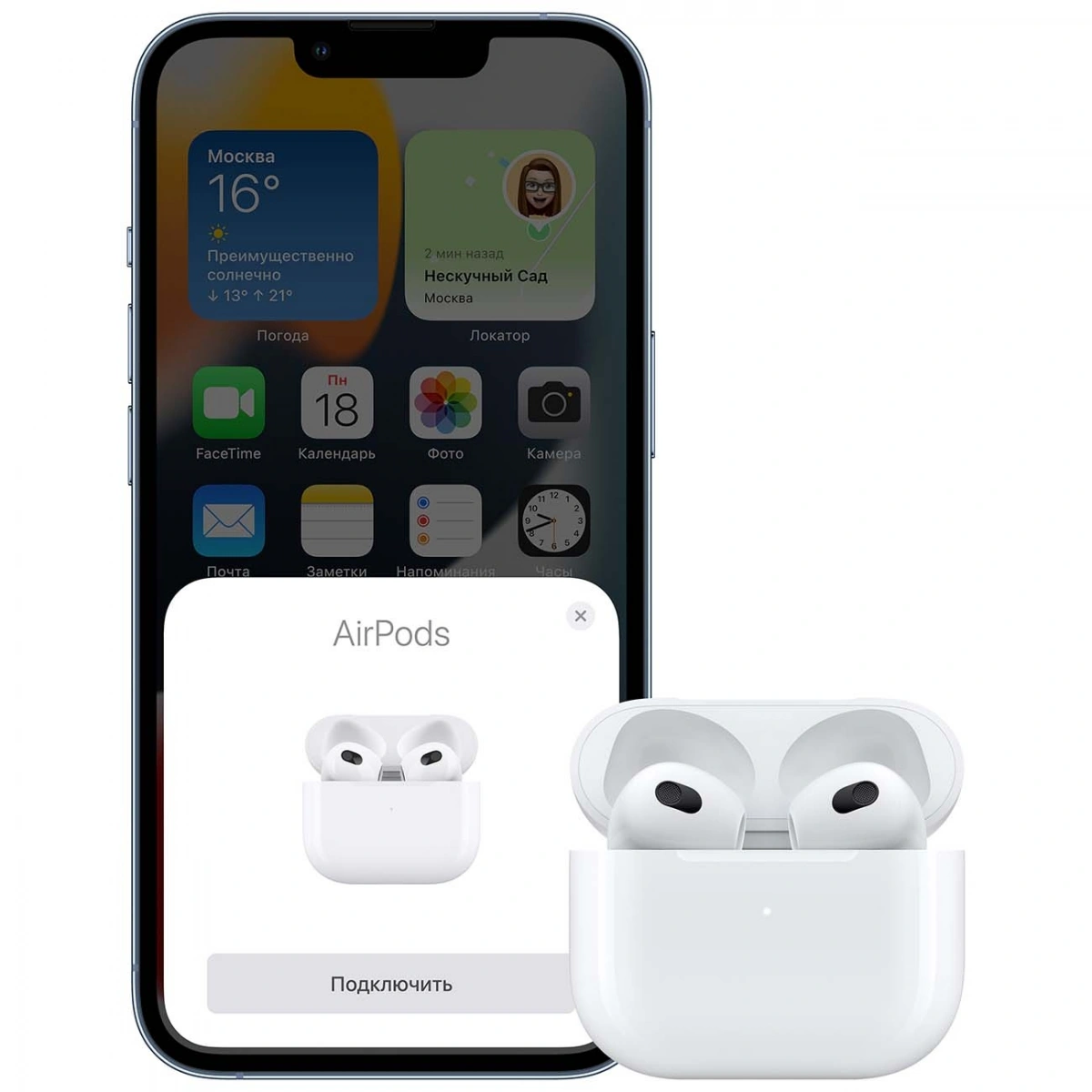 Беспроводные наушники Apple AirPods 3-го поколения MagSafe  (MME73). Фото 6