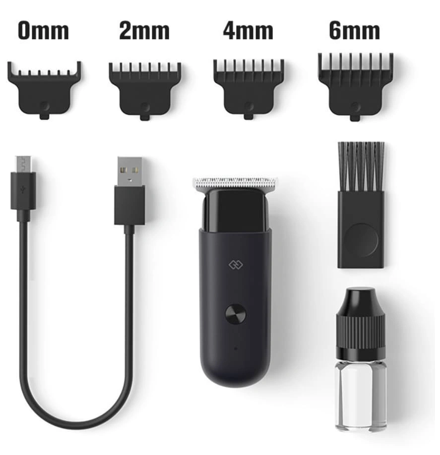 Машинка для стрижки Huanxing Mini EC101, Black. Фото 5