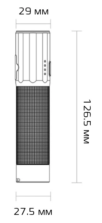 Светодиодный фонарь NexTool Outdoor Strong Light Flashlight (NE20069). Фото 5