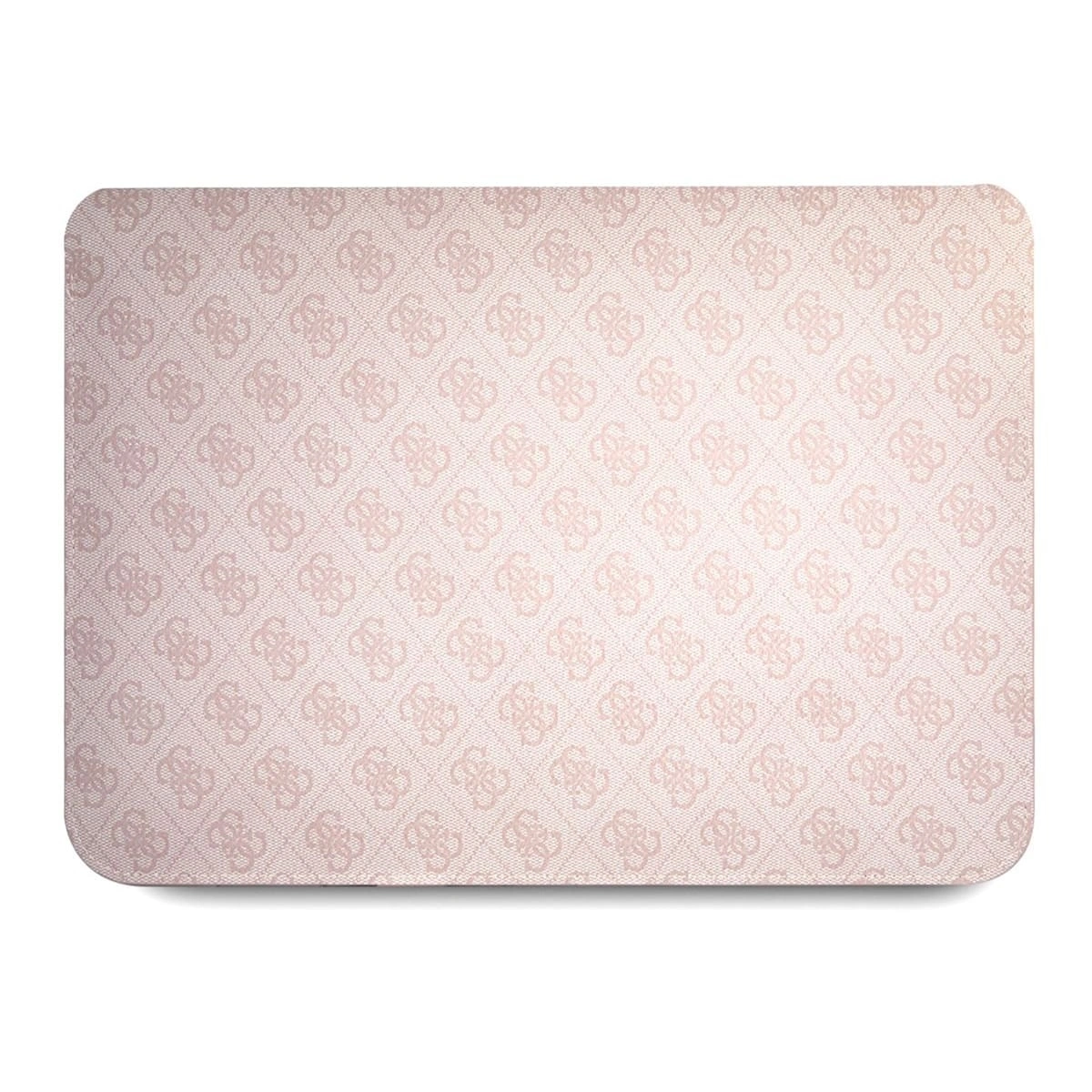 Чехол Guess Sleeve 4G with Triangle metal logo для MacBook 13"/14", Розовый (GUCS14P4TP). Фото 3