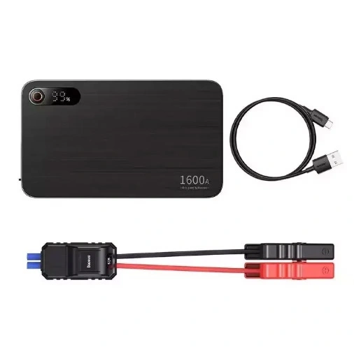 Пусковое зарядное устройство Baseus Super Energy Pro+ Jump Starter 1600A (16000Mah), Чёрное (CGNL070001). Фото 4