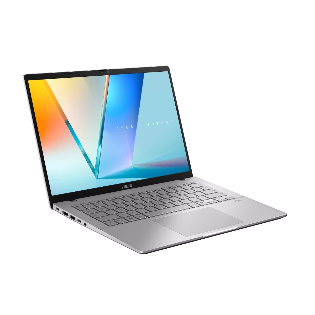 ASUS VivoBook S14 OLED, M3407HA-SF087, Серебристый (14" OLED, AMD Ryzen 5 220, 16 Гб, 512 Гб SSD, AMD Radeon, noOS) 90NB16E2-M005K0. Фото 5