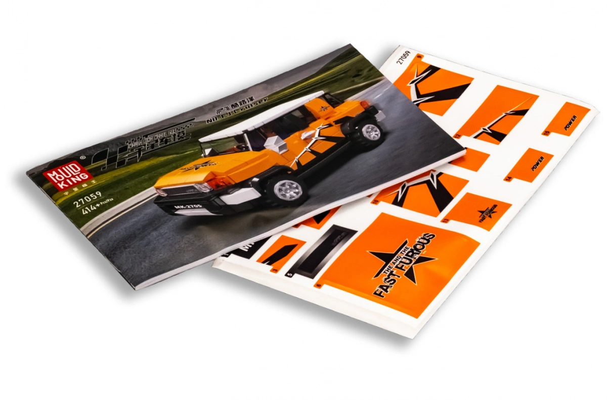 Конструктор Mould King Models 27059. Cruiser SUV, 414 деталей. Фото 5