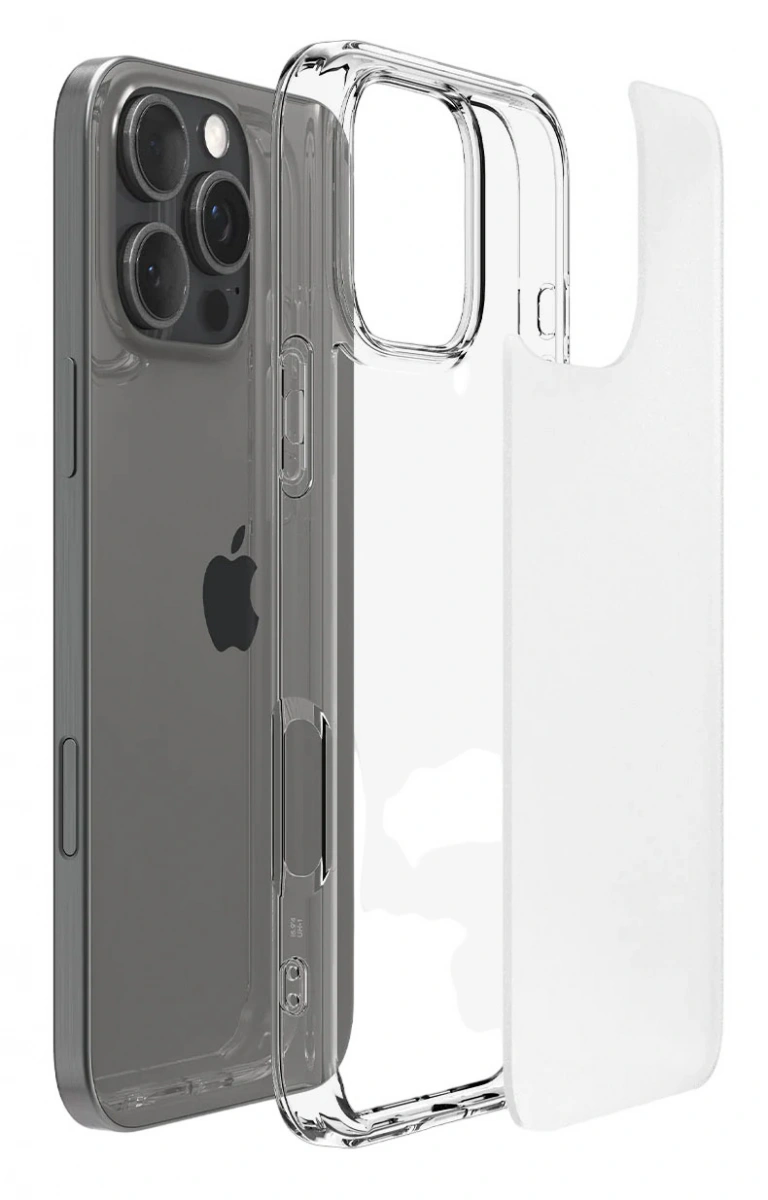 Накладка Spigen Ultra Hybrid для iPhone 16 Pro Max, Frost Clear (ACS07993). Фото 4