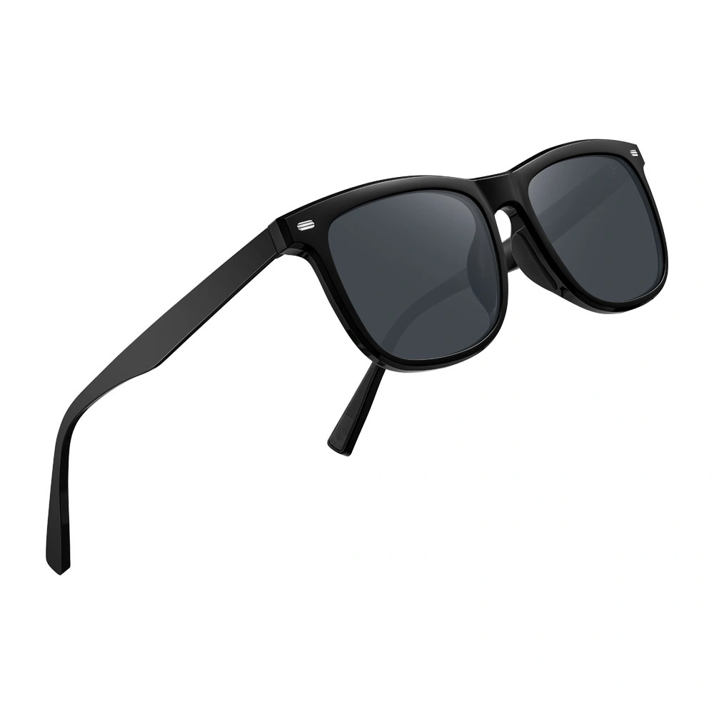 Солнцезащитные очки Mijia Square Frame Fashion Sunglasses, Чёрный (MSG06GL). Фото 3
