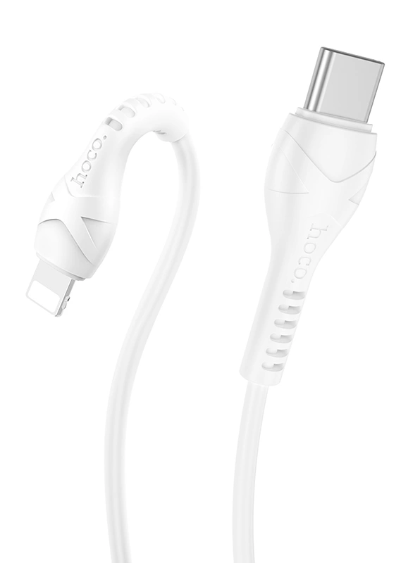 Кабель Hoco X37 PD Type-C- Lightning 1м, Белый. Фото 3