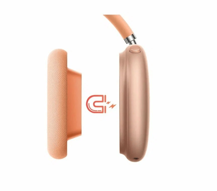 Беспроводные наушники Hoco W65 Happy BT, Оранжевые. Фото 4