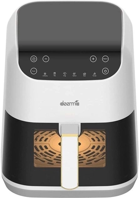 Аэрофритюрница Deerma Air Fryer KZ130, White (DEM-KZ130W). Фото 4