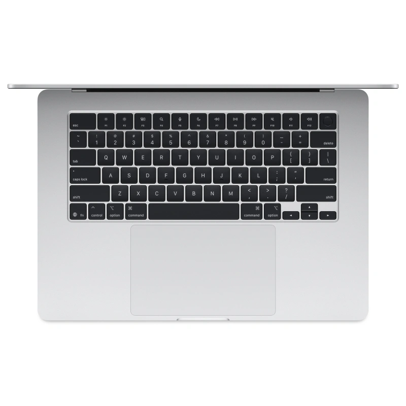 Apple MacBook Air 15" 2025 Серебристый (MW1G3) (M4, 10C CPU/10C GPU, 16 ГБ, 256 ГБ SSD). Фото 2