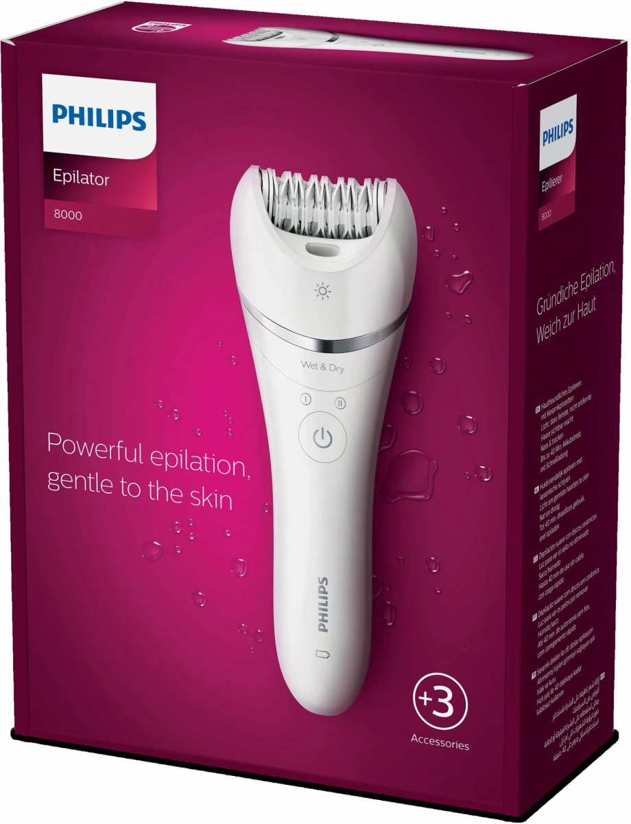 Эпилятор Philips Series 8000 BRE700/01 (3 Accessories). Фото 4