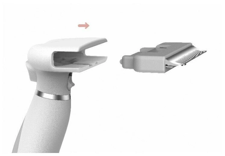 Щетка-расчёска Pawbby, Белая (MG-PCO001). Фото 5