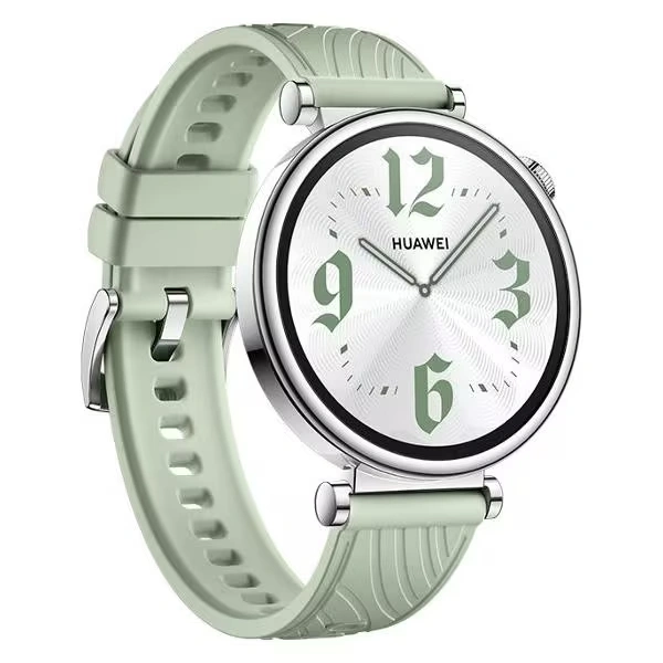 Умные часы Huawei Watch GT 4 41mm, Зелёный/Зелёный фторэластомеровый ремешок (ARA-B19). Фото 6