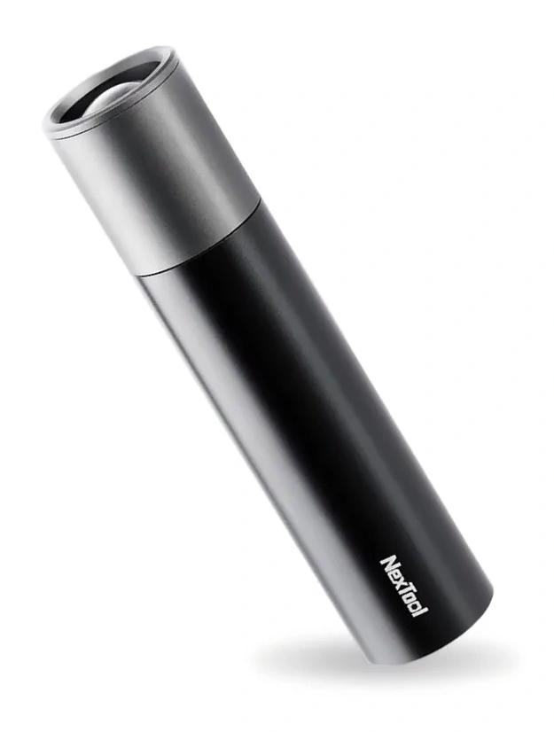 Портативный фонарь XiaoMi NexTool Zoom Flashlight NE20162, Чёрный. Фото 1