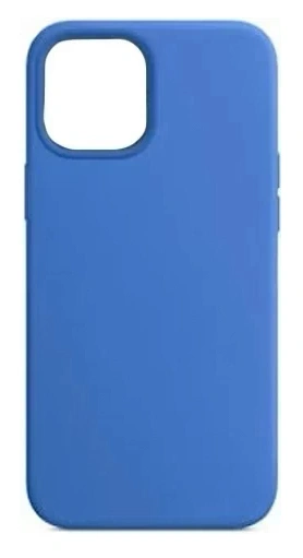 Накладка Silicone Case для iPhone 16 Pro Max, Васильковая. Фото 1