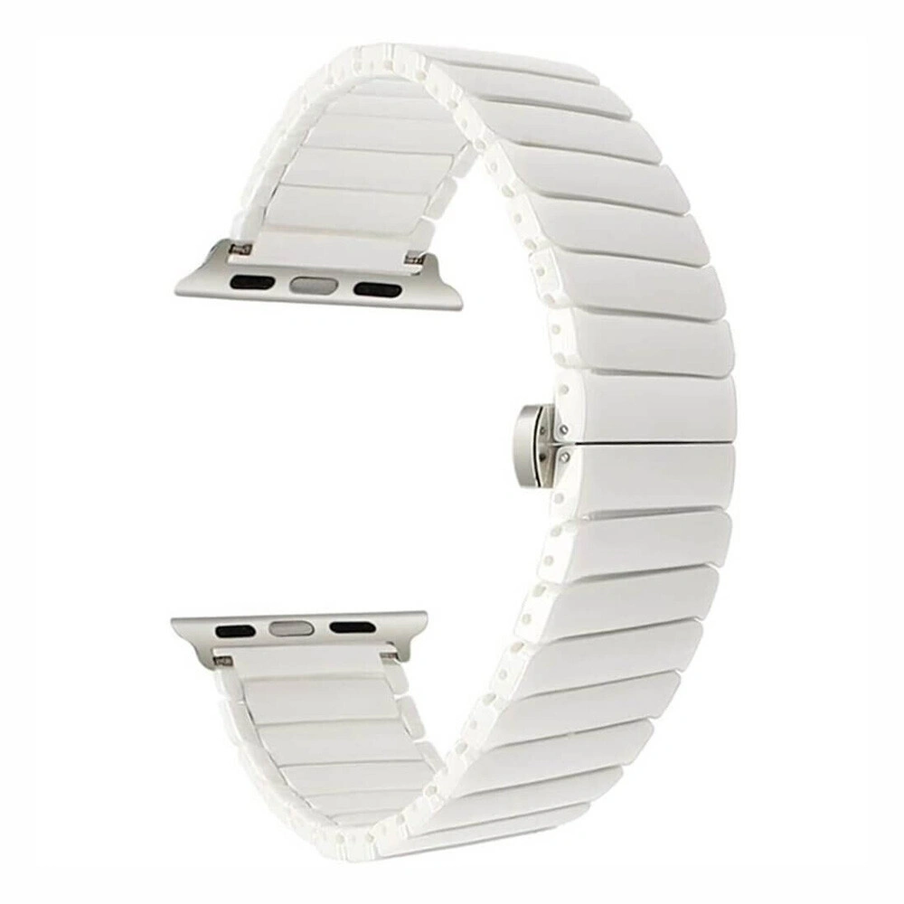 Ремешок Ceramics для Apple Watch 38/40/41/42мм, Белый. Фото 1