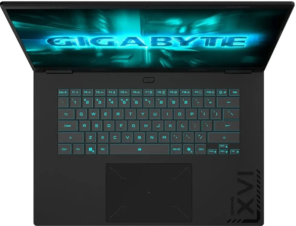 Ноутбук Gigabyte A16 GA63H (16" IPS, AMD Ryzen 7 260, 16Гб DDR5, SSD 1Тб, GeForce RTX 5050 8Гб, без ОС) 3THK3KZ894SD. Фото 2