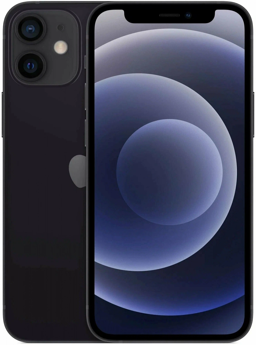 Смартфон Apple iPhone 12 64Gb Чёрный (Уцененный товар). Фото 1