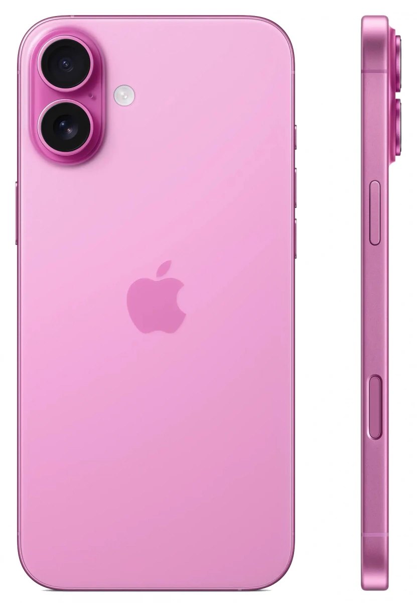Смартфон Apple iPhone 16 128Gb Pink (eSIM+SIM). Фото 2