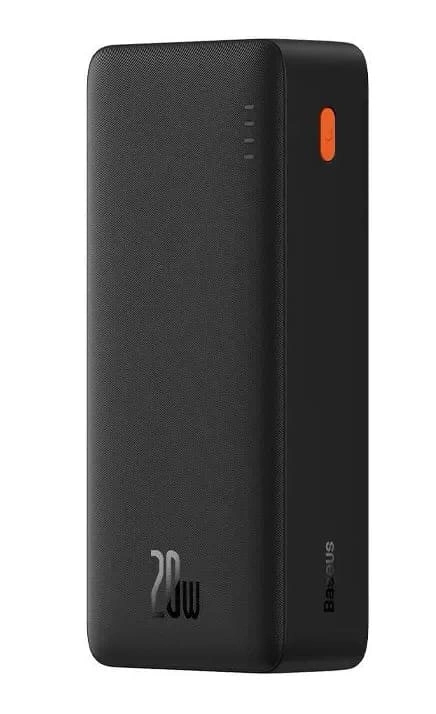 Внешний аккумулятор Baseus Airpow Fast Charge Power Bank 30000mAh 20W, Чёрный (PPQD010501). Фото 1