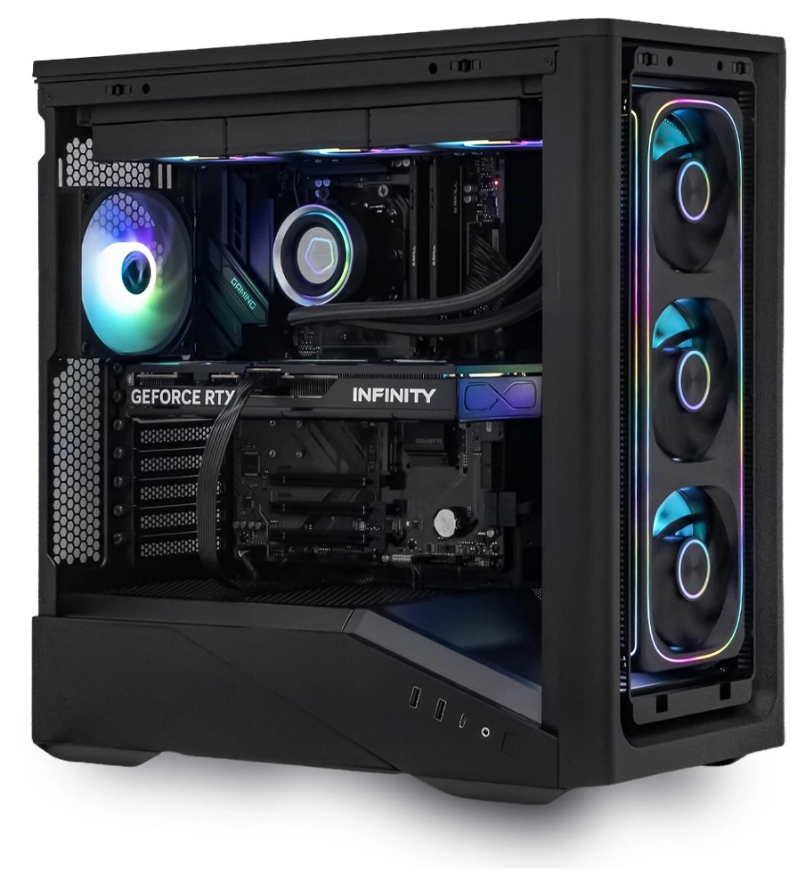 Системный блок CORE X (G9 Duo Ryzen 5 7500F, 32Гб DDR5, RTX5060 Ti 16GB, SSD 1Тб M.2, Gigabyte B850, 650Вт). Фото 2