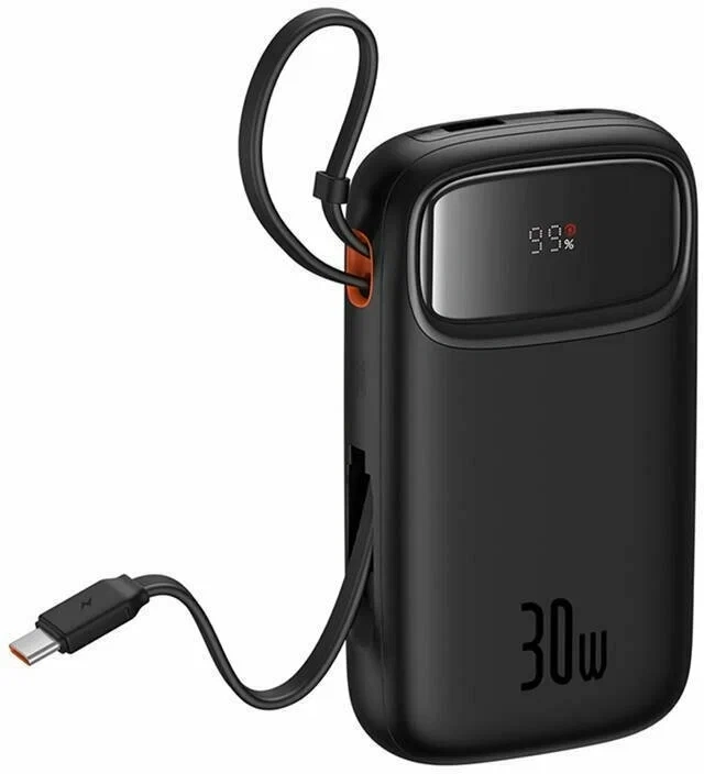 Внешний аккумулятор Baseus QPow 2 30W 20000mAh, Black (P10055005112-00). Фото 4