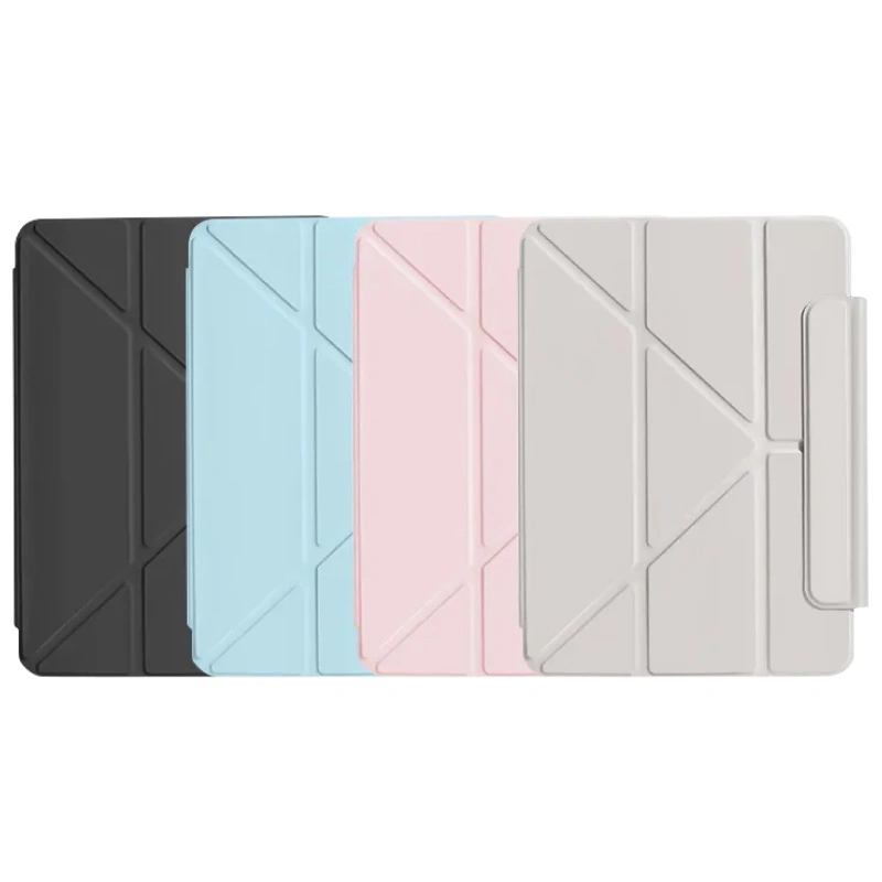 Чехол WiWU Magnetic Smart Folio case для iPad Pro 13 (2024), Pink (Wi-004). Фото 3