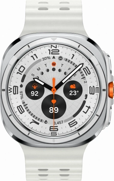 Умные часы Samsung Galaxy Watch Ultra 2025 47mm LTE, Titanium White (SM-L705F). Фото 2