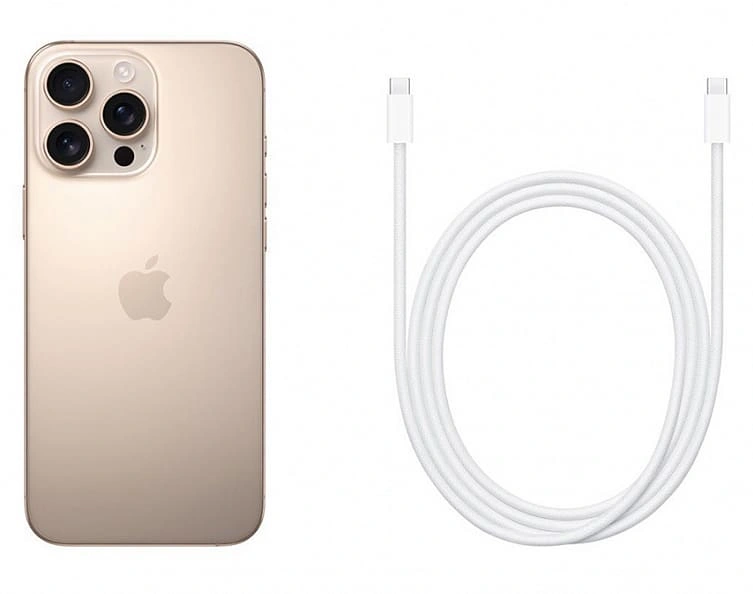 Смартфон Apple iPhone 16 Pro Max 256Гб Пустынный титан (eSIM) (Без RuStore). Фото 5