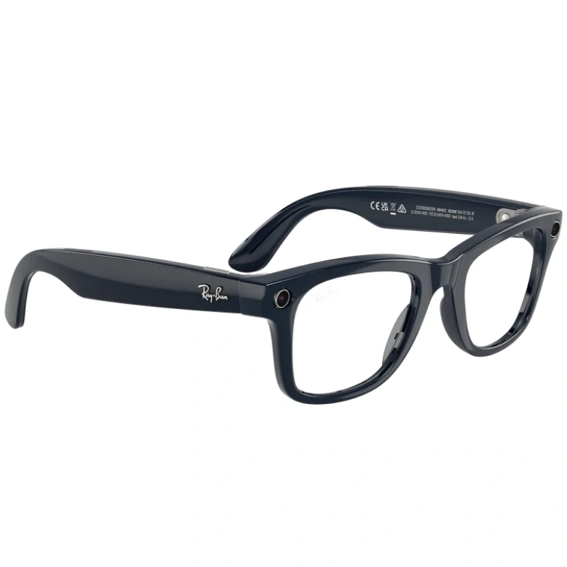 Умные очки Ray Ban Wayfarer (Gen 2) RW4012 Блестящий космический синий/Переходящий сапфир L 155-53mm (601SSB). Фото 6