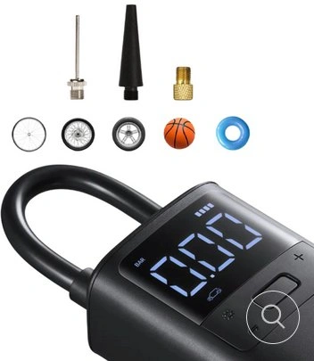 Автомобильный компрессор 70mai Air Compressor Wireless, Black (Midrive TP05). Фото 4